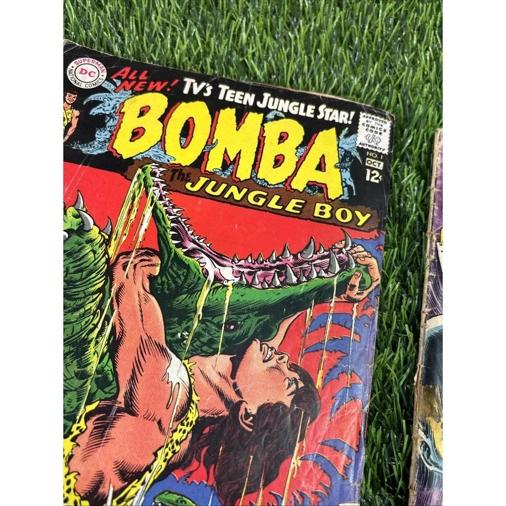 Vintage DC Comics Mixed Lot (2) – Bomba‎ the Jungle Boy + Starman & Black Canary
